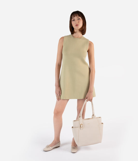 IONA Vegan Tote Bag - Grain | Color: Beige - variant::oat