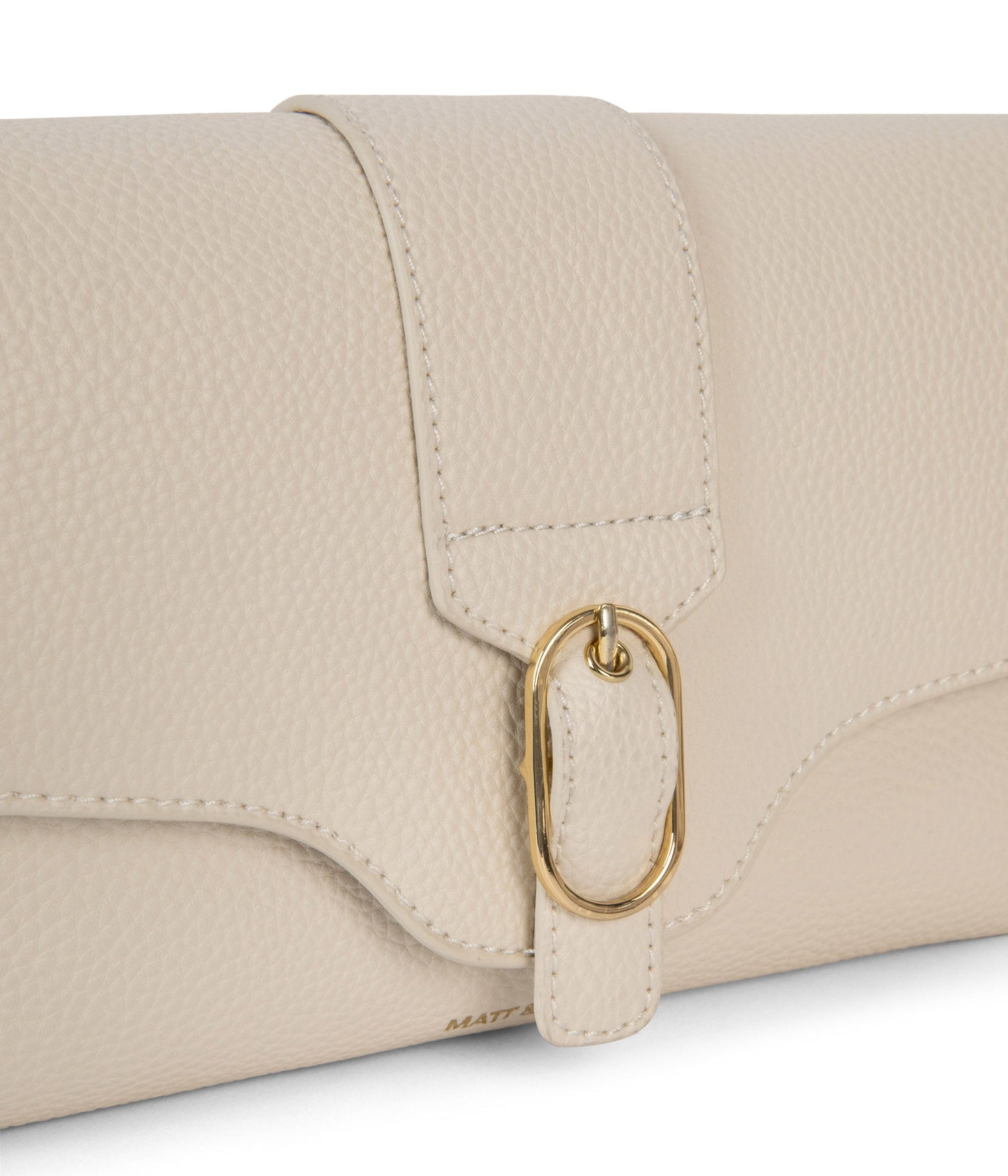 ISABELLE Vegan Shoulder Bag – Grain | Color: Beige - variant::oat