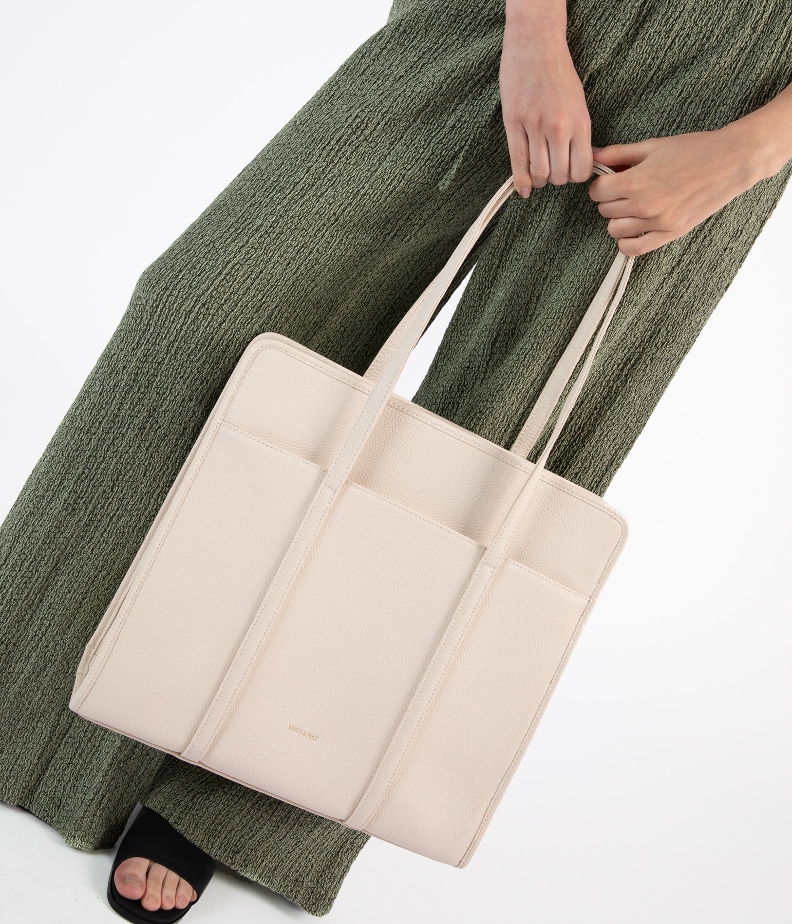 LUSIK Vegan Tote Bag – Grain | Matt & Nat Australia