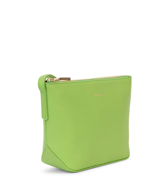 SAM Vegan Crossbody Bag - Grain | Color: Green - variant::peppermint