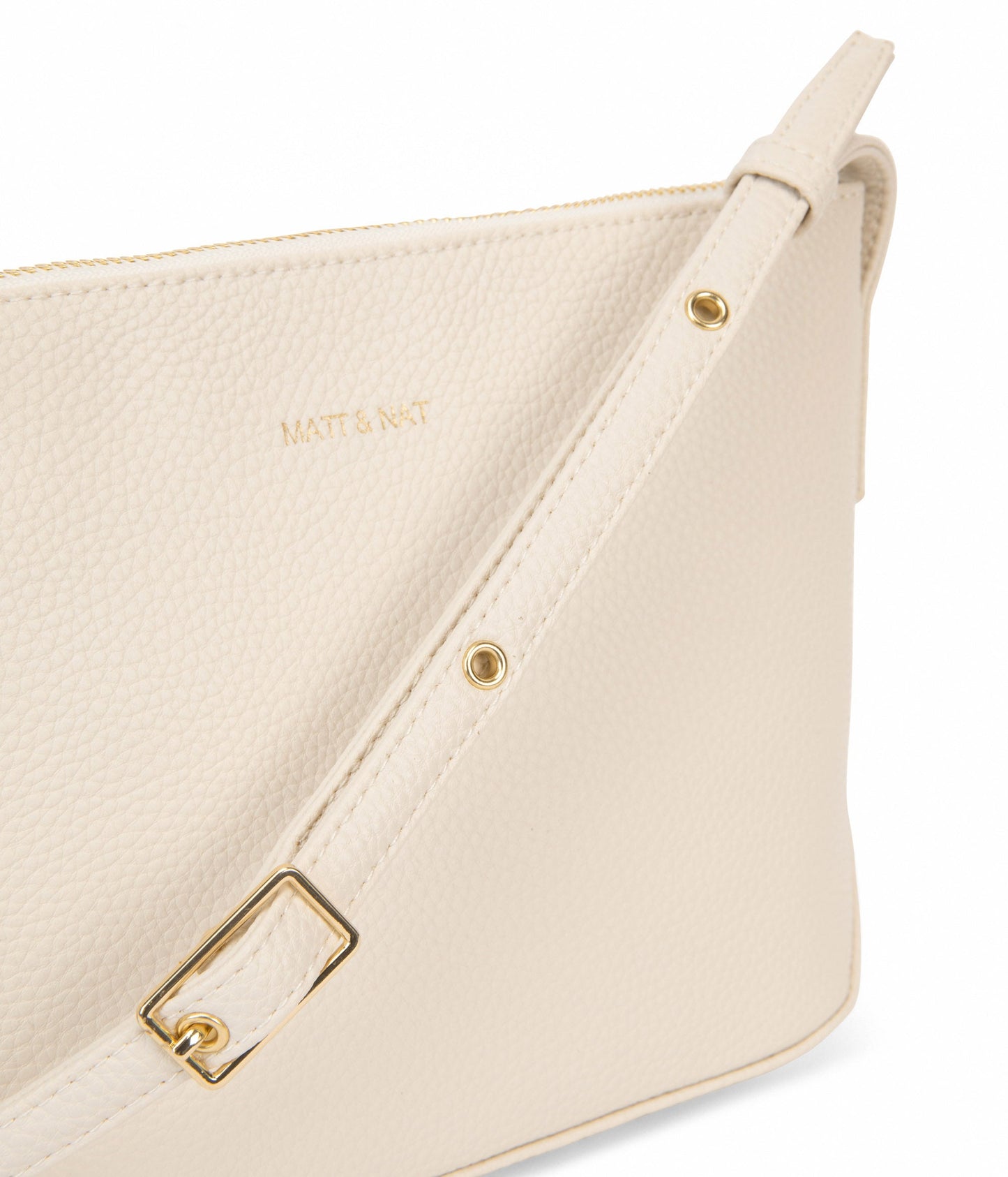 SAM Vegan Crossbody Bag - Grain | Color: Beige - variant::oat