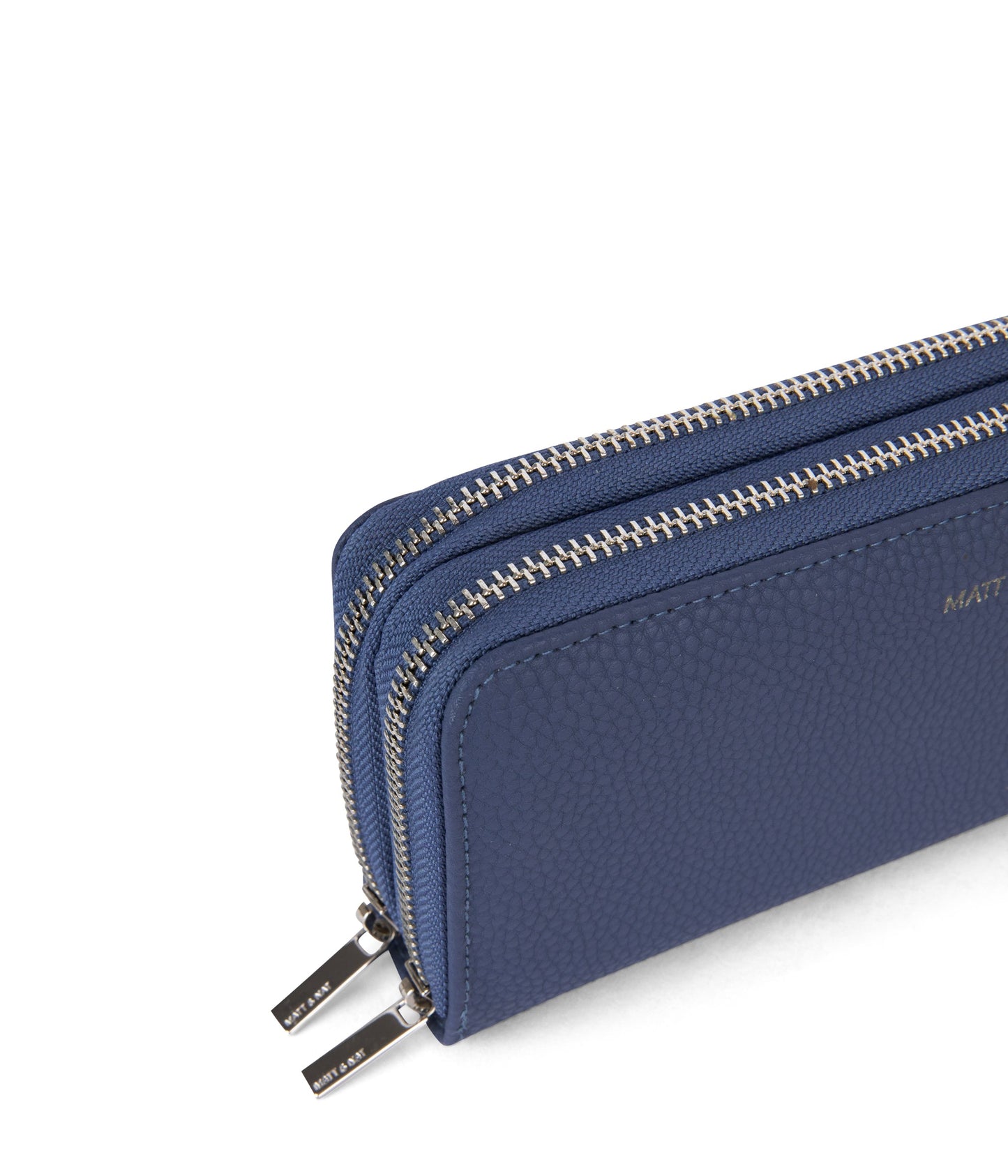 SUBLIME Vegan Wallet - Grain | Color: Blue - variant::blueberry