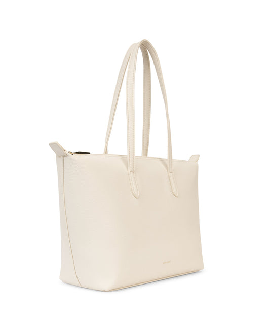 ABBI Vegan Tote Bag - Grain | Color: Beige - variant::oat