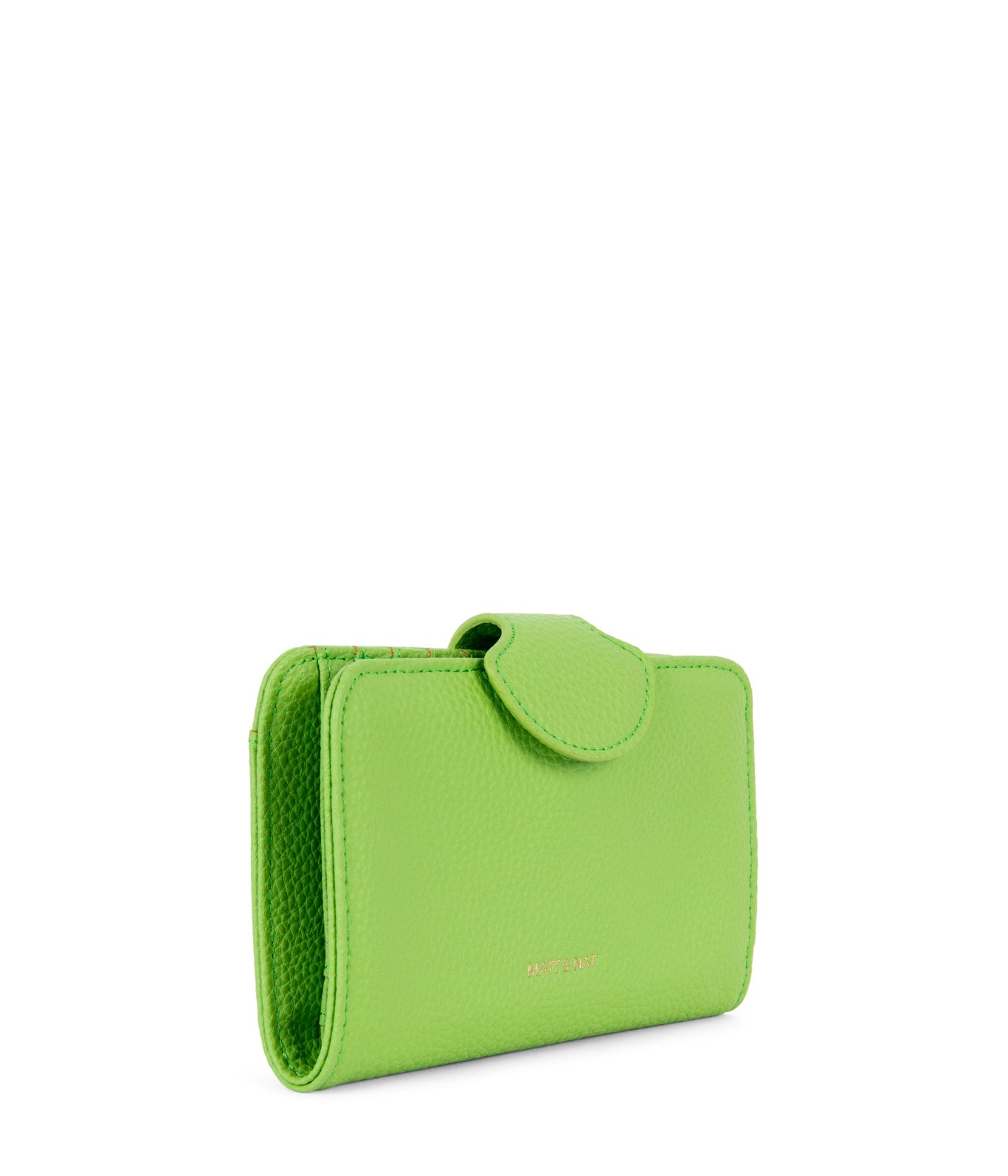 FLOATSM Small Vegan Wallet - Grain | Color: Green - variant::peppermint