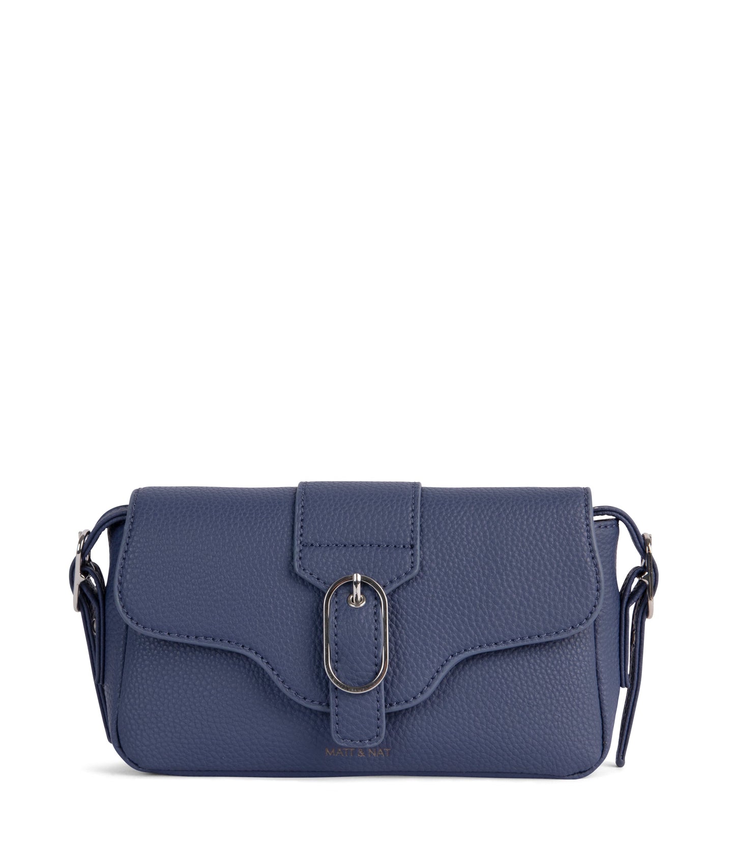 ISABELLE SM Vegan Crossbody Bag – Grain | Color: Blue - variant::blueberry