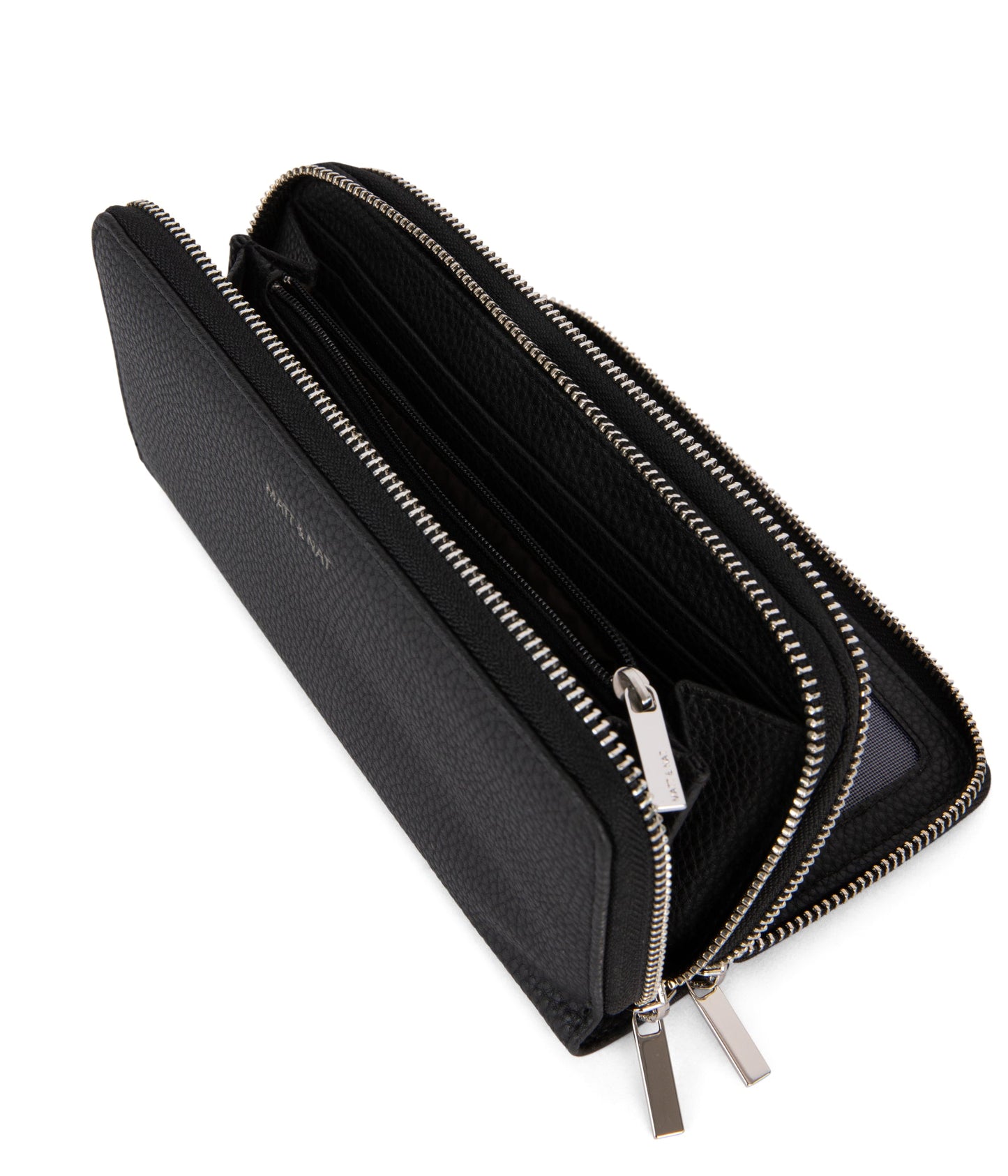 SUBLIME Vegan Wallet - Grain | Color: Black - variant::black