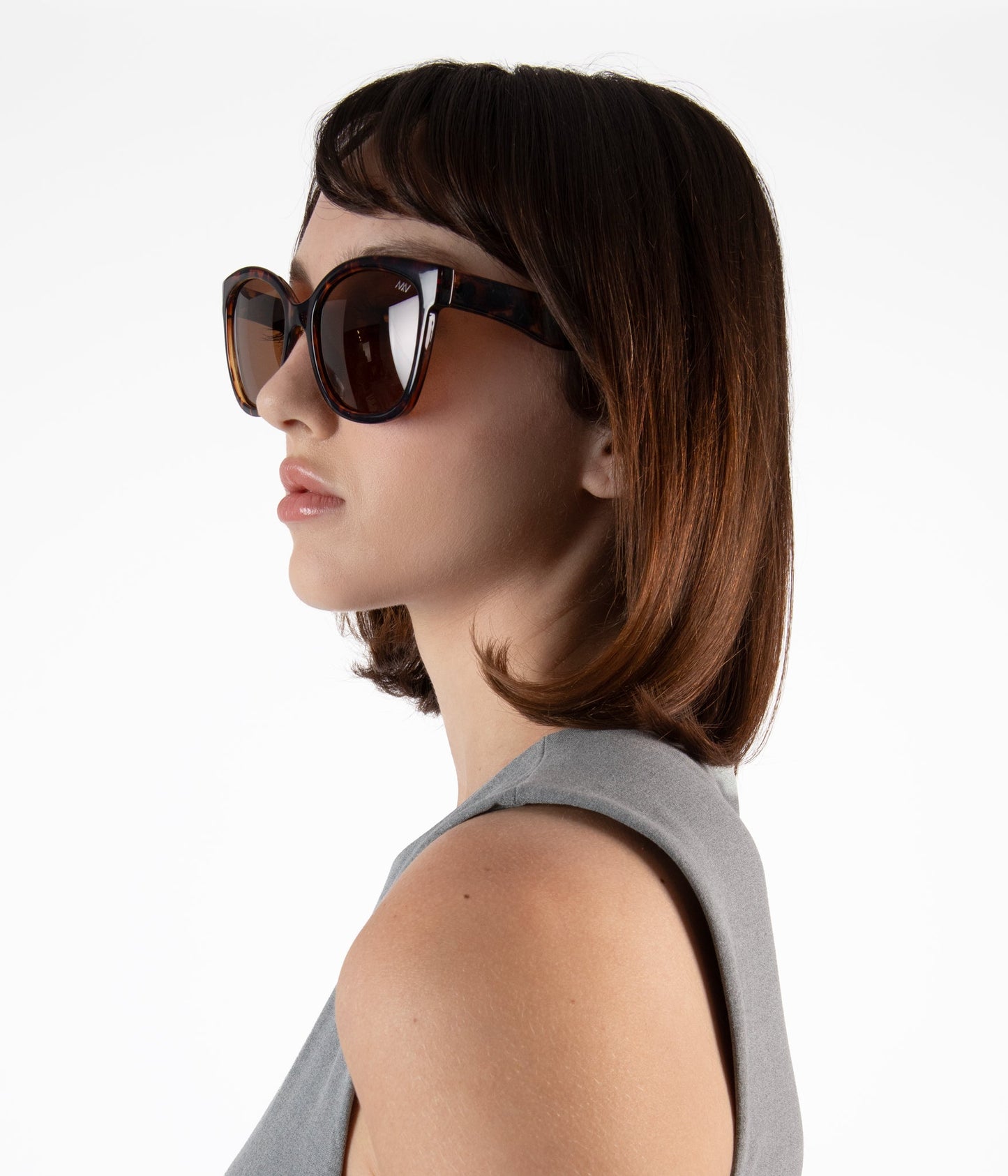 CLEA Wayfarer Sunglasses | Color: Black - variant::smoke