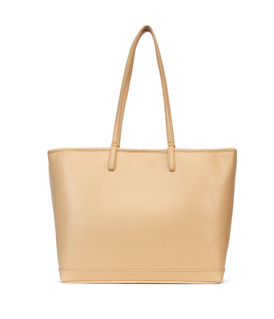 ELIZA Vegan Tote Bag - Theme | Color: Beige - variant::pancake