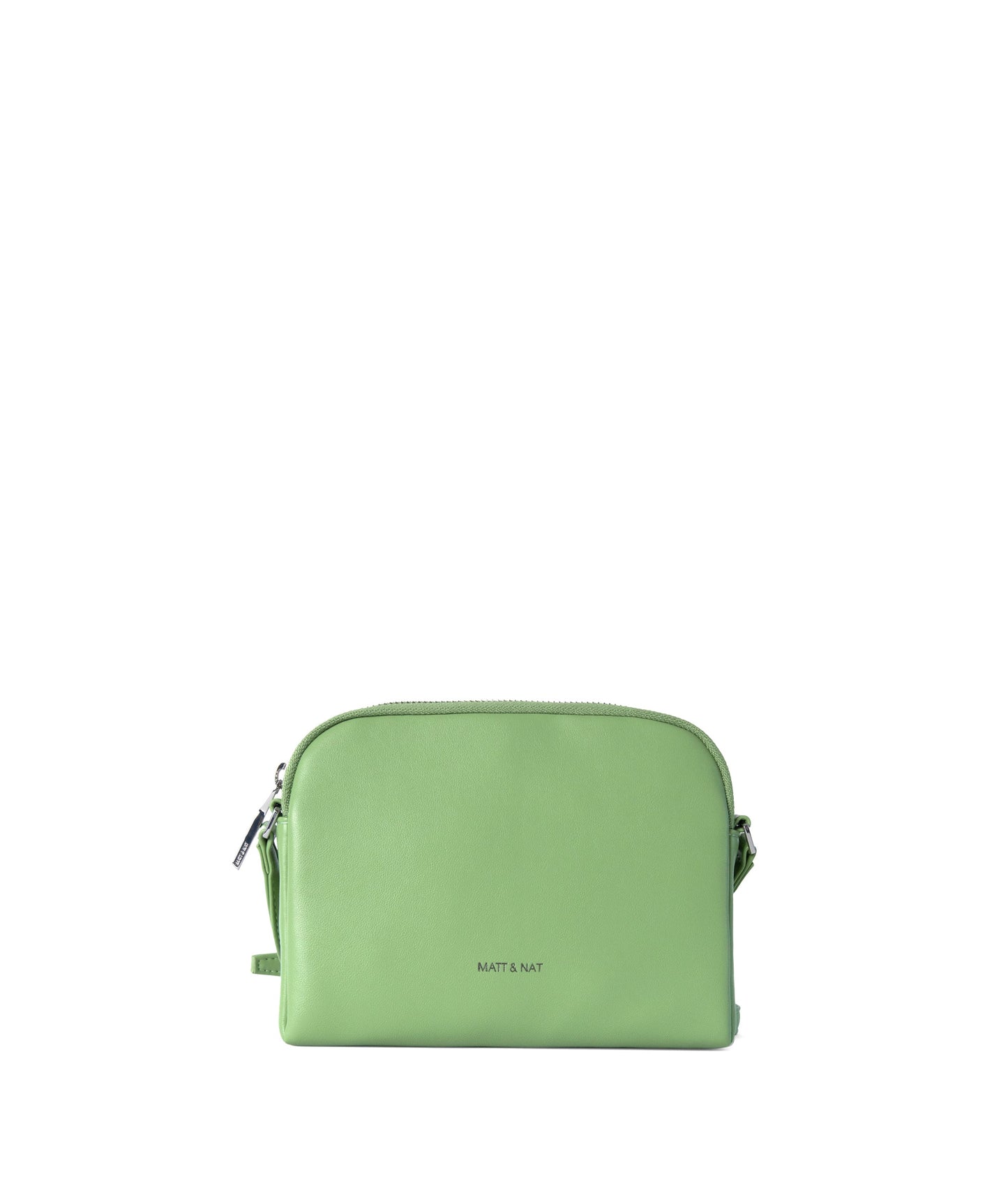 KRISTY Slim Vegan Crossbody Bag - Forum | Color: Green - variant::chameleon