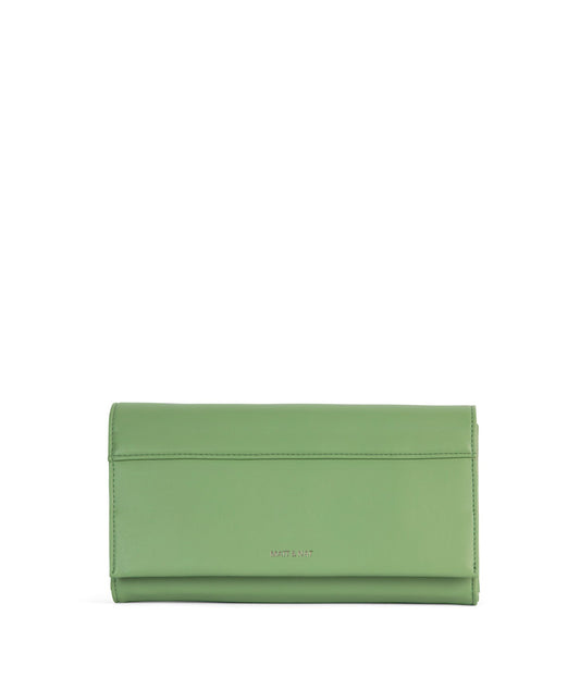 LETTE Vegan Wallet Crossbody Bag - Forum | Color: Green - variant::chameleon