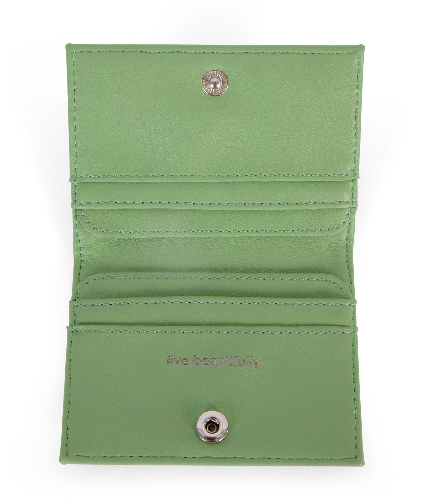 LIZ Vegan Folded Wallet - Forum | Color: Green - variant::chameleon