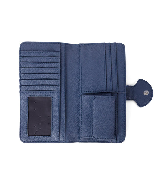 FLOAT Vegan Wallet - Grain | Color: Blue - variant::blueberry