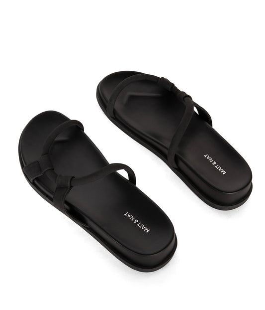 HAMY Women’s Vegan Sandals | Color: Black - variant::black