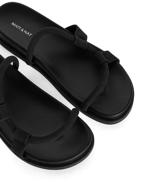 HAMY Women’s Vegan Sandals | Color: Black - variant::black