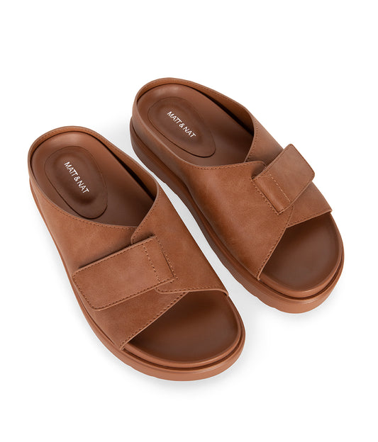 IDAH Women’s Vegan Sandals | Color: Brown - variant::brown