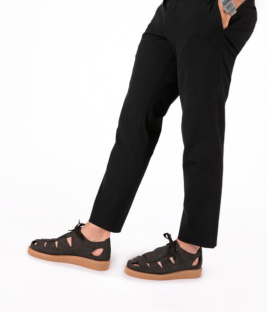 IZAK Men's Vegan  Sandals | Color: Brown - variant::brown