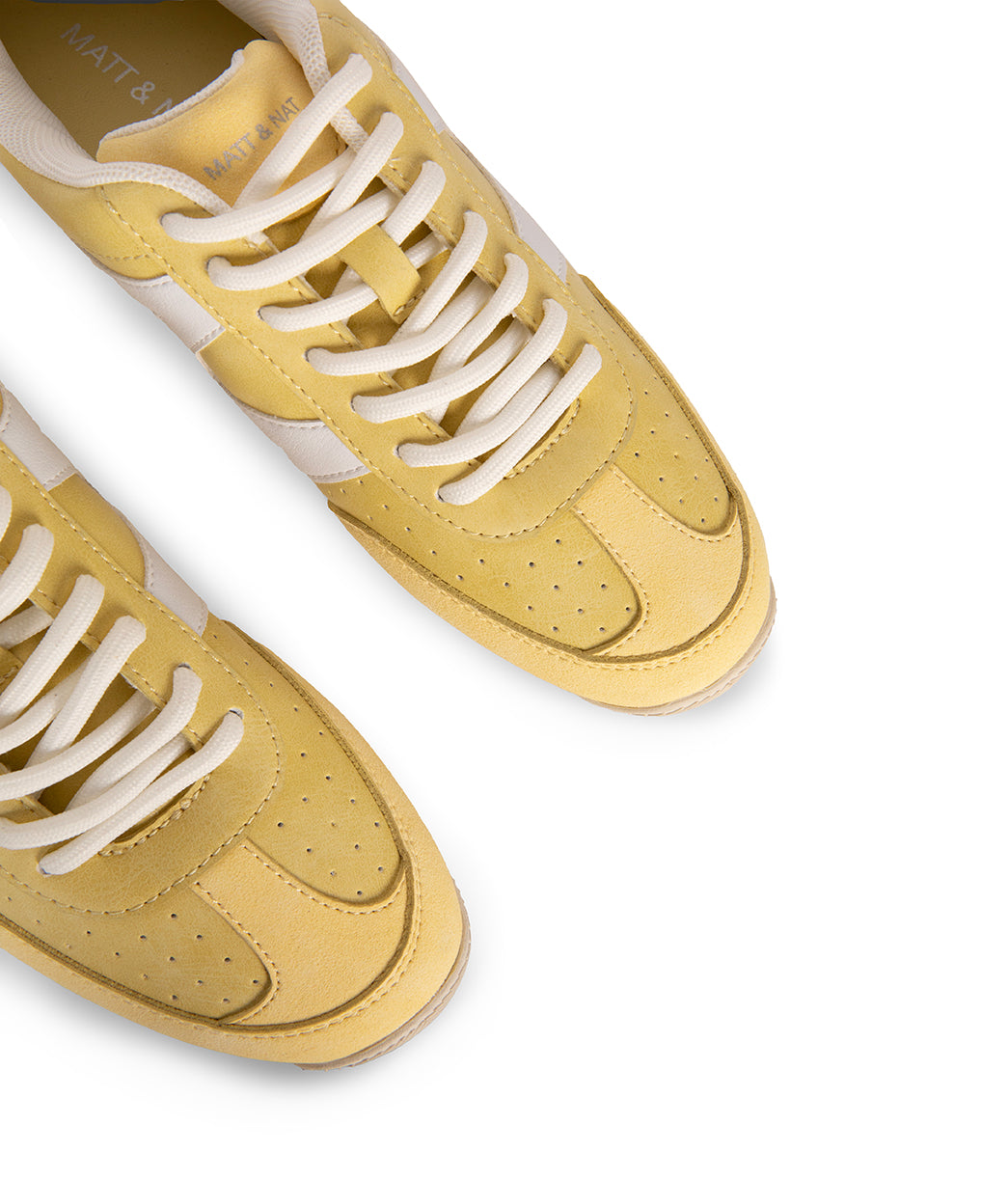 SAKURA Women's Vegan Sneakers | Color: Yellow - variant::yellow