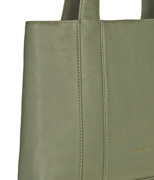 GARNI Vegan Tote Bag - Forum | Color: Fennel - variant::fennel