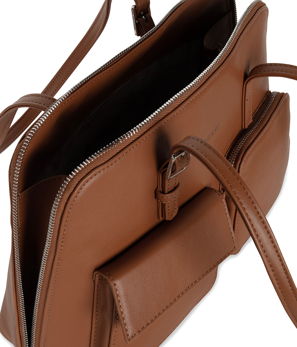 Imena Vegan Tote Bag - Forum | Color: Rum - variant::rum