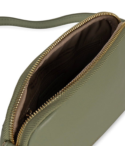 KRISTY Slim  Vegan Crossbody Bag - Forum | Color: Fennel - variant::fennel