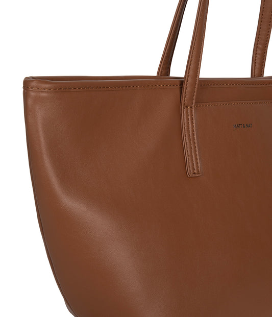 Marisa  Vegan Tote Bag - Forum | Color: Rum - variant::rum