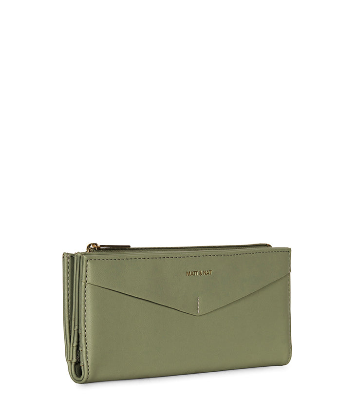 ROME Vegan Wallet - Forum | Color: Fennel - variant::fennel