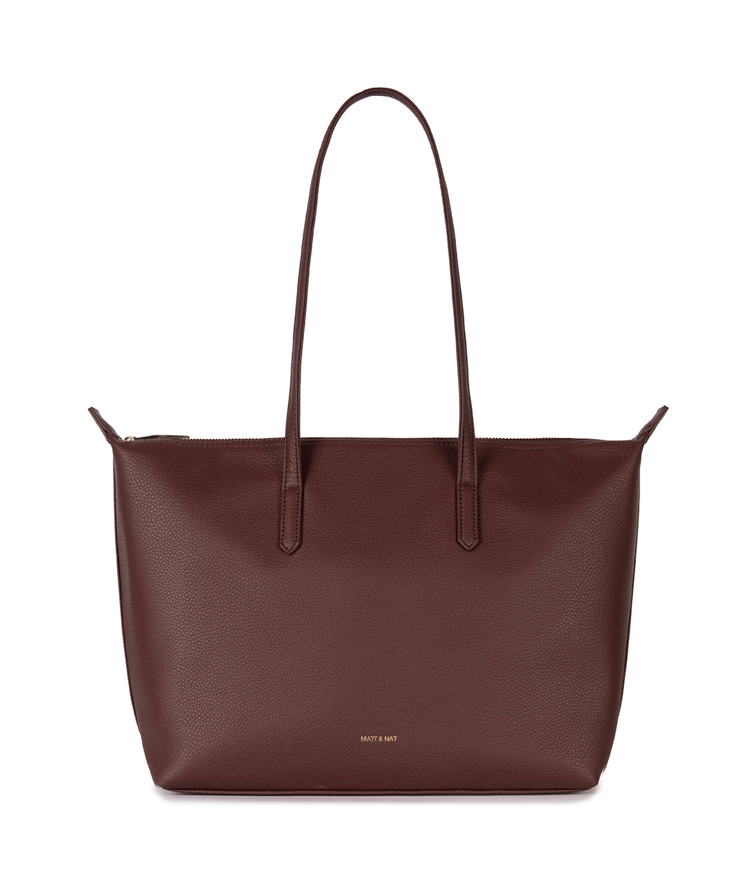 ABBI Vegan Tote Bag - Grain | Color: Cherry - variant::cherry
