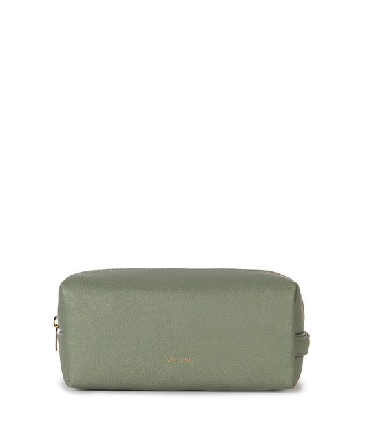 BLAIR Vegan Toiletry Case - Grain | Color: Olivine - variant::olivine