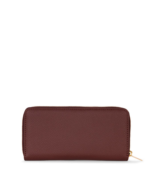CENTRAL Vegan Wallet - Grain | Color: Cherry - variant::cherry