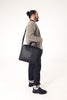 ELON Vegan Briefcase - Grain | Color: Black - variant::black
