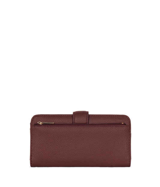 FLOAT Vegan Wallet - Grain | Color: Cherry - variant::cherry