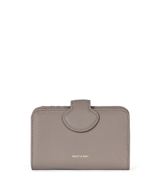 FLOATSM Small Vegan Wallet - Grain | Color: Plateau - variant::plateau