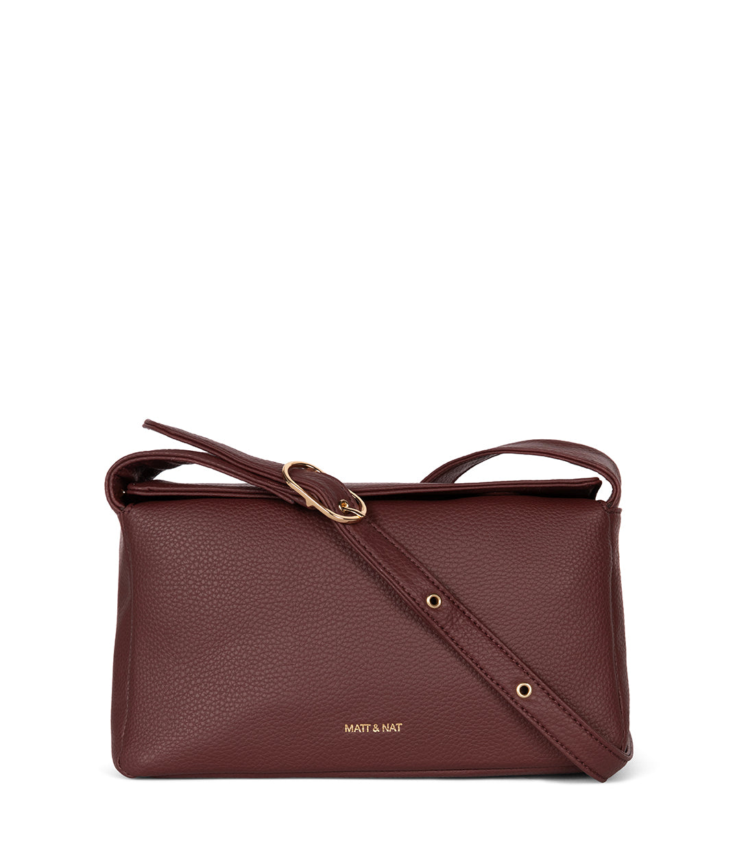 KERI Vegan Crossbody Bag – Grain | Color: Cherry - variant::cherry