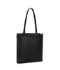 KOE Vegan Tote Bag - Grain | Color: Black - variant::black