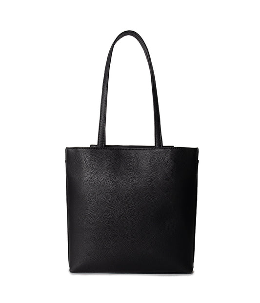 KOE Vegan Tote Bag - Grain | Color: Black - variant::black