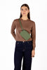 LARRA Vegan Belt Bag – Grain | Color: Black - variant::black