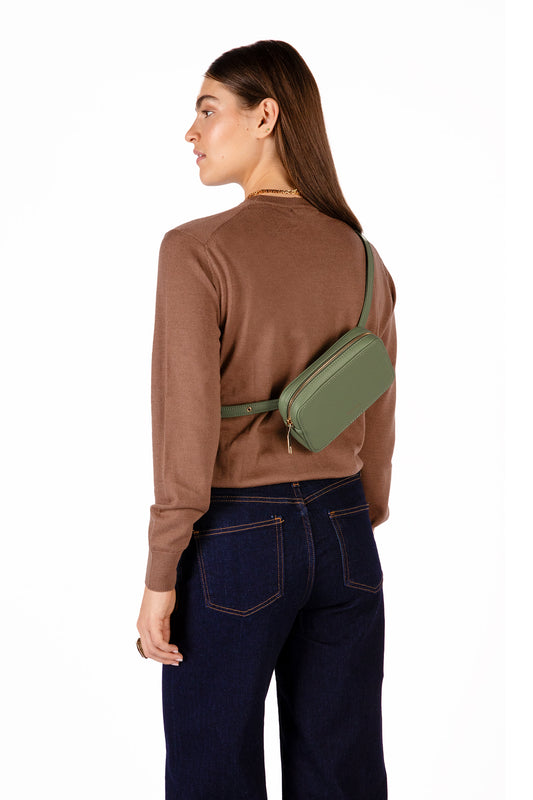 LARRA Vegan Belt Bag – Grain