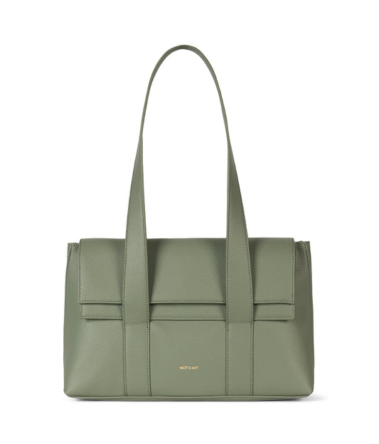 MOLLY Vegan Tote Bag – Grain | Color: Olivine - variant::olivine