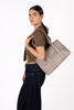 MOLLY Vegan Tote Bag – Grain | Color: Black - variant::black