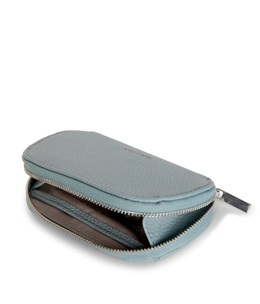 NADYA Vegan Card Holder – Grain | Color: Aquamarine - variant::aquamarine