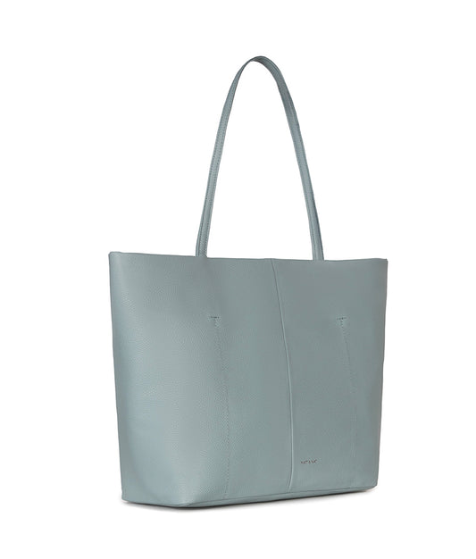 NATALIA Vegan Tote Bag – Grain | Color: Aquamarine - variant::aquamarine