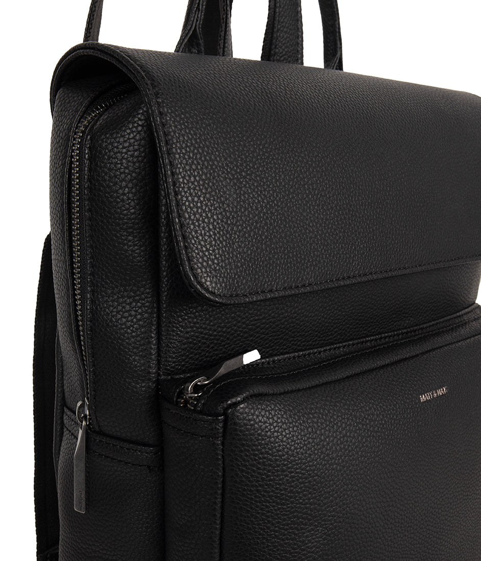 PAXX Vegan Backpack - Vintage | Color: Black - variant::black