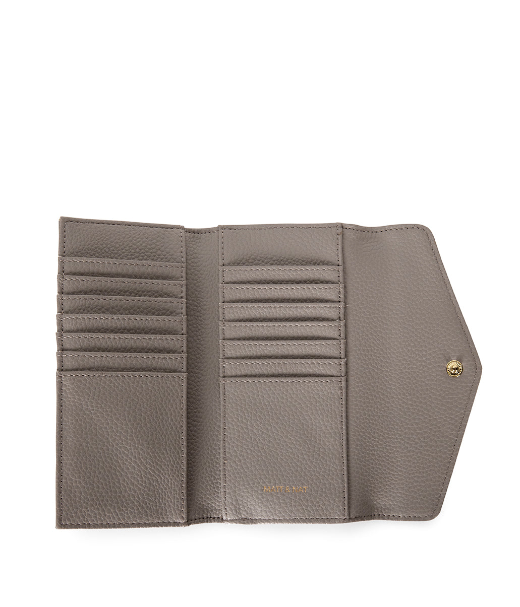 Raye Vegan Wallet - Grain | Color: Plateau - variant::plateau