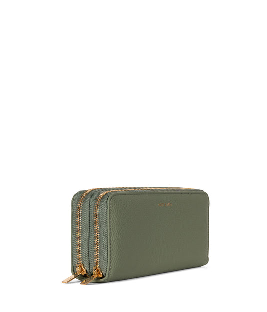 Sublime Vegan Wallet – Grain | Color: olivine - variant::olivine