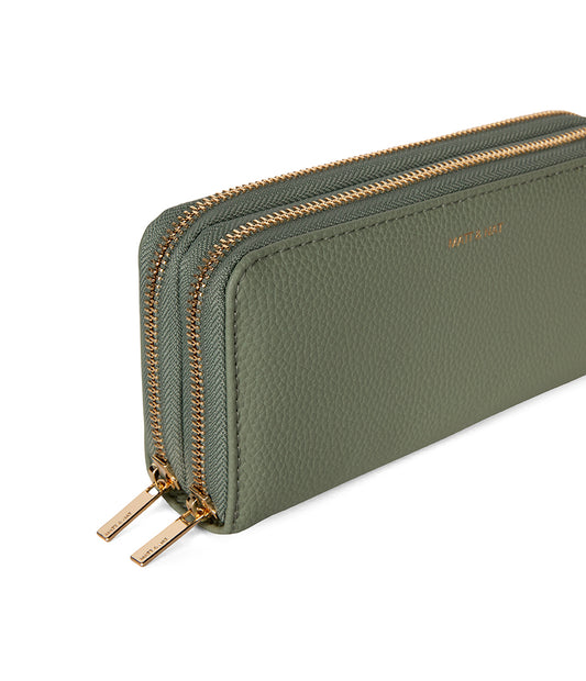 Sublime Vegan Wallet – Grain | Color: olivine - variant::olivine