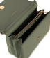 BEE Vegan Crossbody Bag - Grain | Color: Olivine- variant::olivine