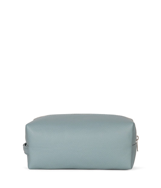 BLAIR Vegan Toiletry Case - Grain | Color: Aquamarine - variant::aquamarine