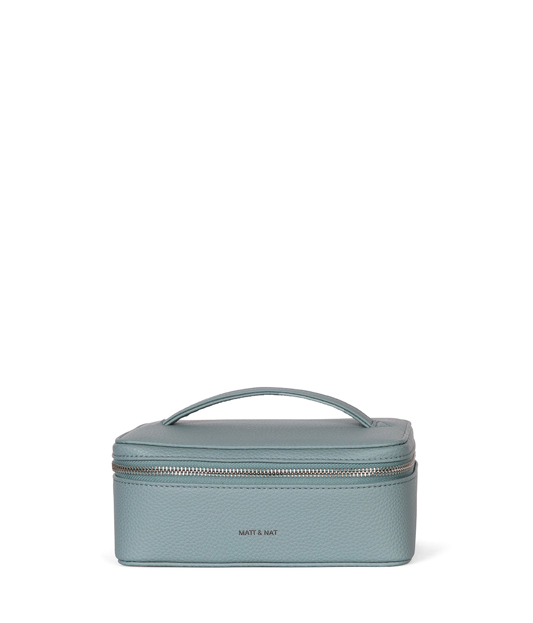 JULE Vegan Vanity Case - Grain | Color: Aquamarine - variant::aquamarine