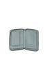 RUE Small Vegan Zip Wallet - Grain | Color: Aquamarine - variant::aquamarine