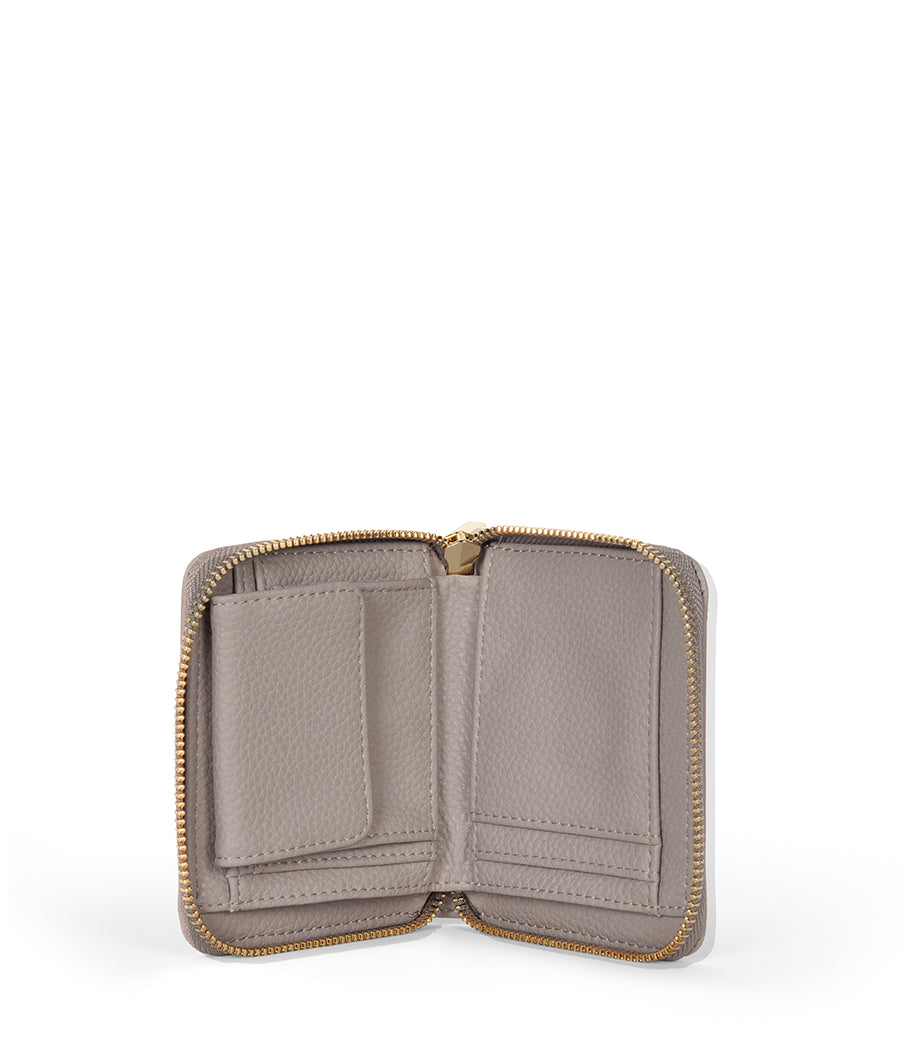 RUE Small Vegan Zip Wallet - Grain | Color: Plateau - variant::plateau